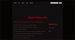 Desktop Screenshot of demonsails.com