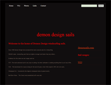 Tablet Screenshot of demonsails.com